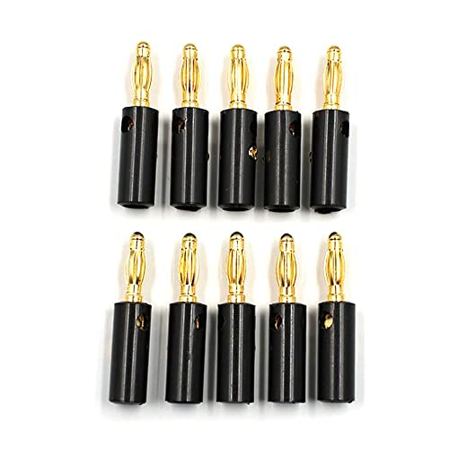 10pcs Black Golden