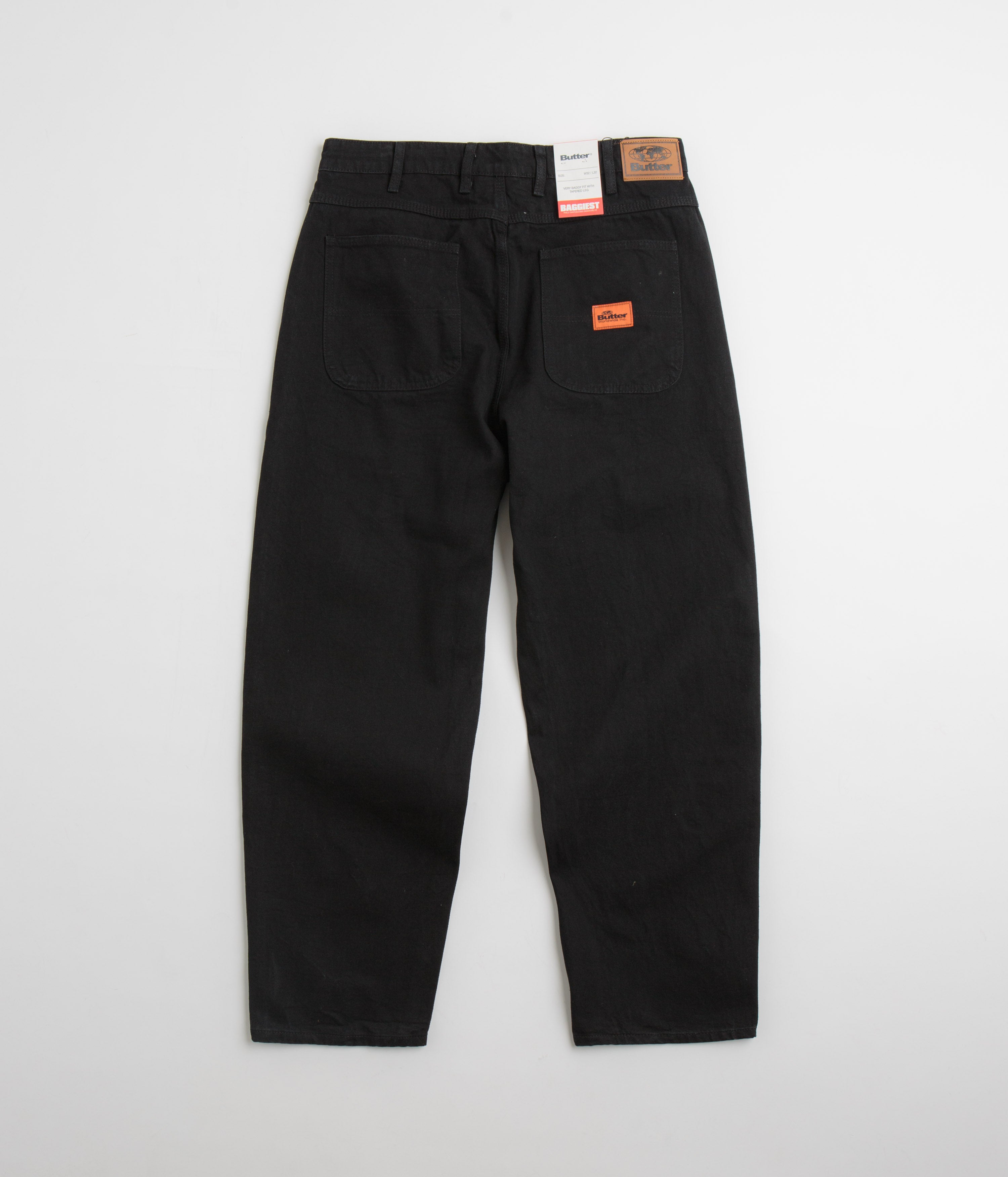 Butter Goods Santosuosso Blackout Jeans for Men - Stylish Slim Fit Denim Pants for Casual Wear and Street Fashion