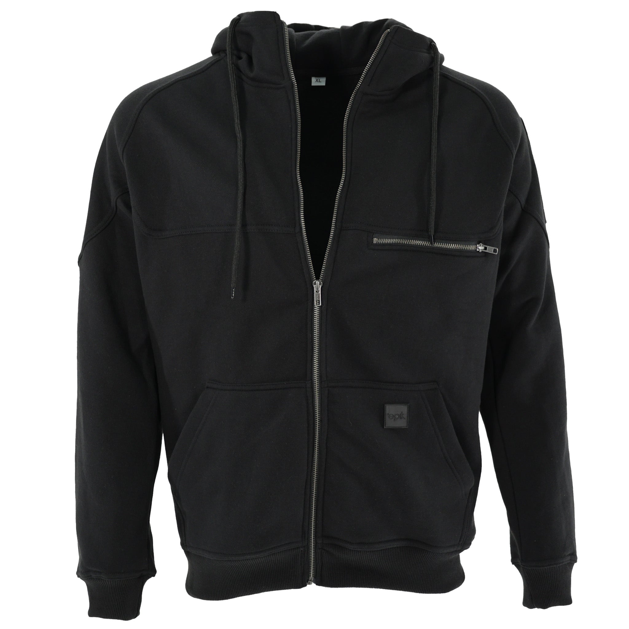 Peak Zip Up Hoodie for Men & Women - Lightweight Fleece Jacket with Front Pockets - Perfect for Running, Hiking & Outdoor Activities
