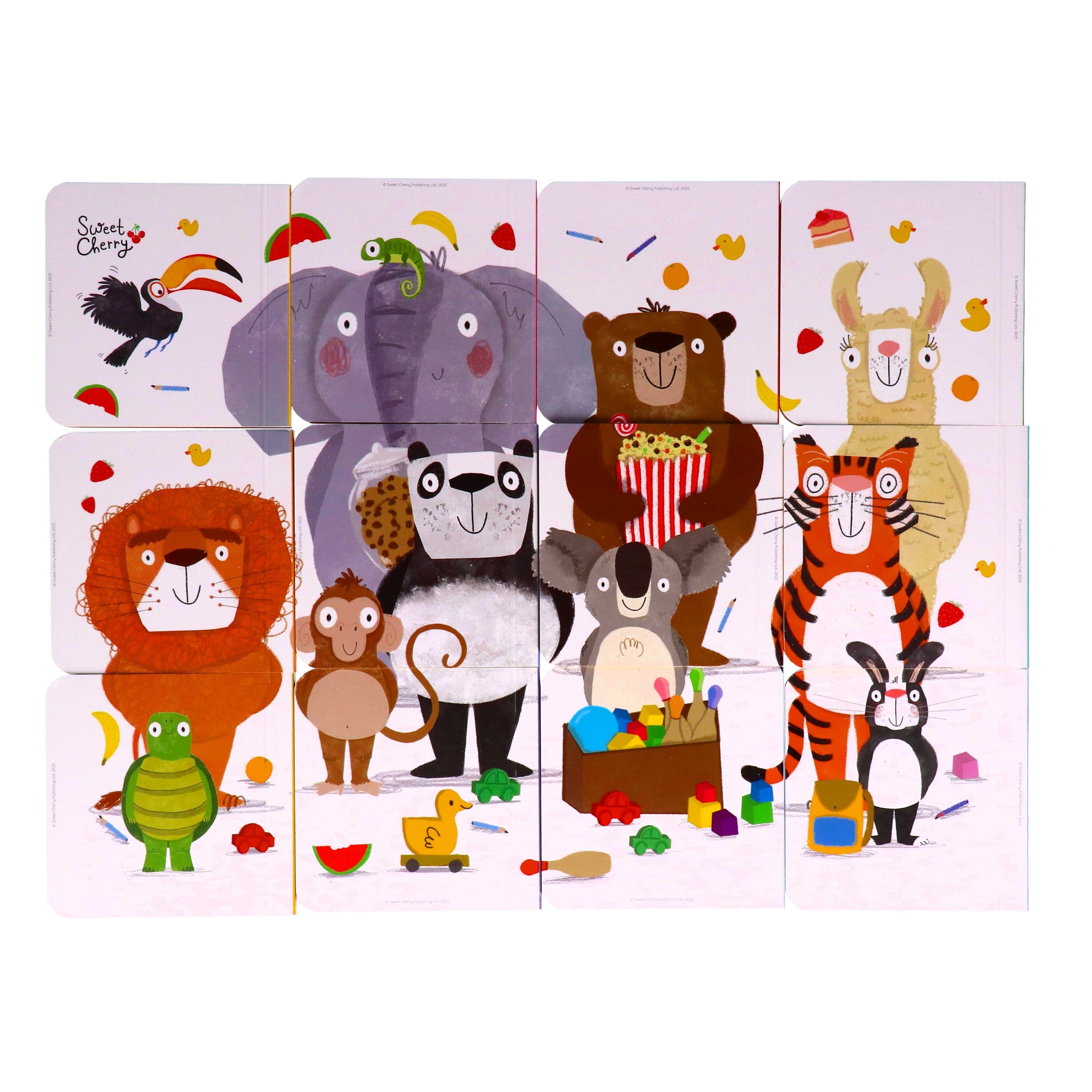 Sweet Cherry Publishing 24-Book Collection Box Set - A Case of Good Manners & Hello World! - Board Books for Kids Ages 2+ - Perfect for Early Learning, Bedtime Stories & Preschool Education
