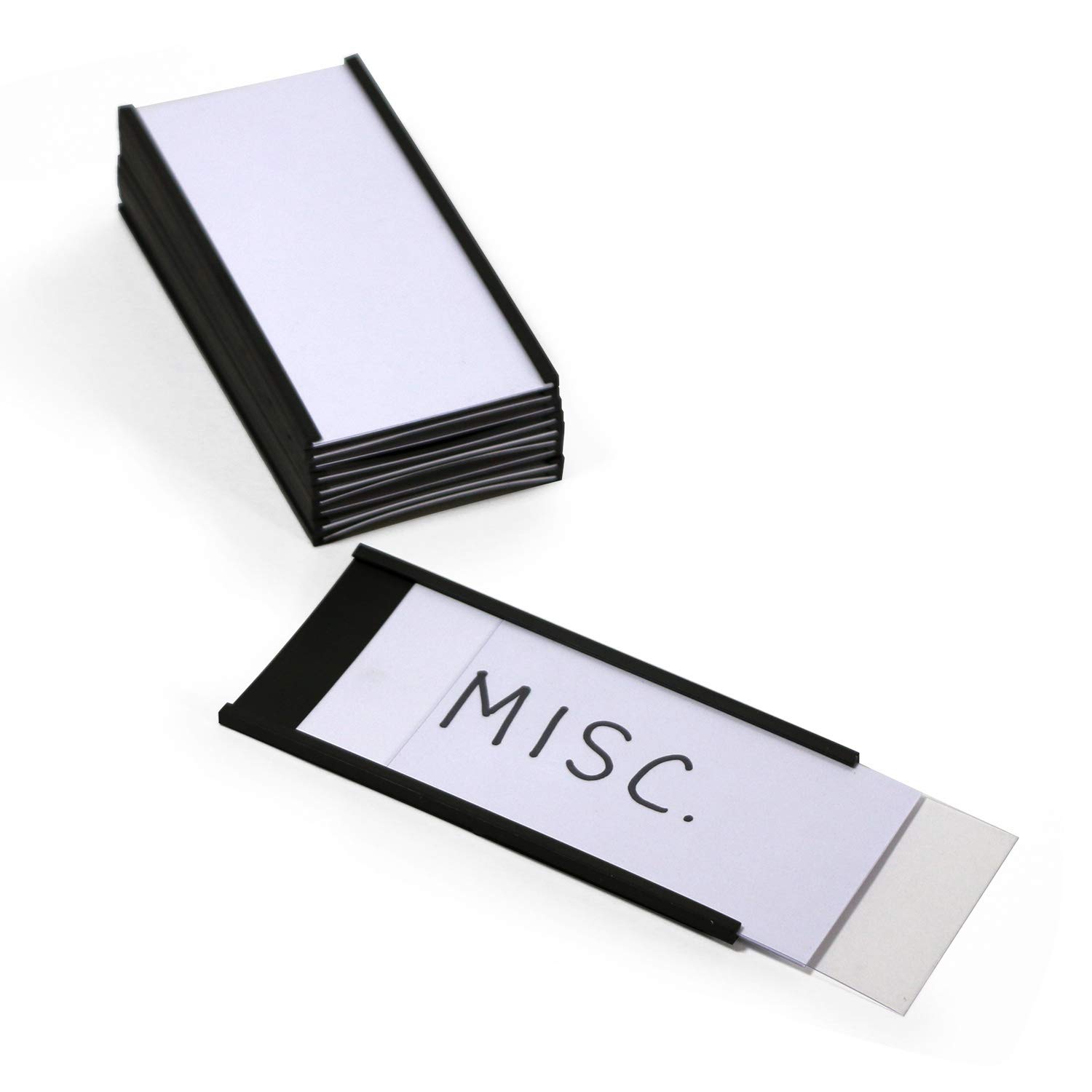 SmartSign Magnetic 'C' Channel Label Holders - 2