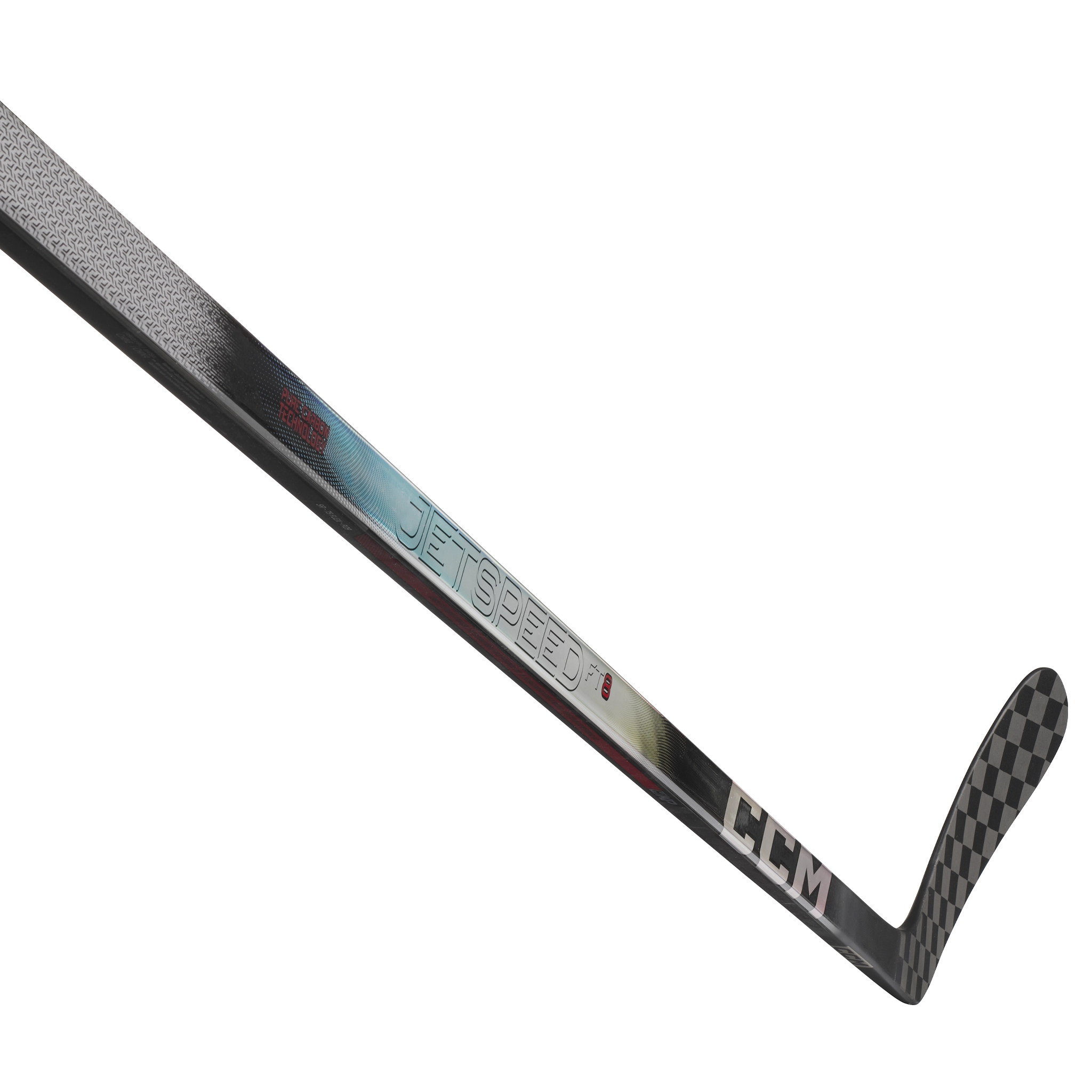 CCM JetSpeed FT8 One Piece Composite Hockey Stick - Intermediate Level for Enhanced Performance & Durability | Perfect for Ice Hockey Training & Competitive Play