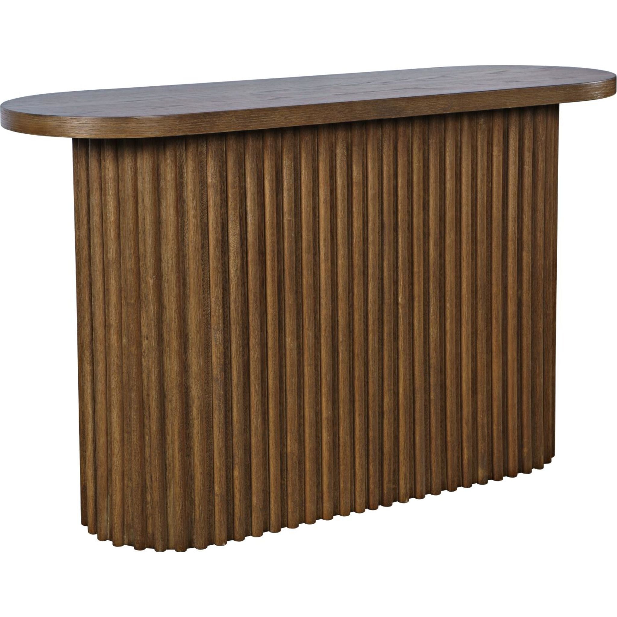 Auden Sofa Table - Modern Narrow Console Table for Small Spaces, Entryway, Living Room, Hallway | Perfect for Decor, Storage & Display | Solid Wood Construction, Sleek Design