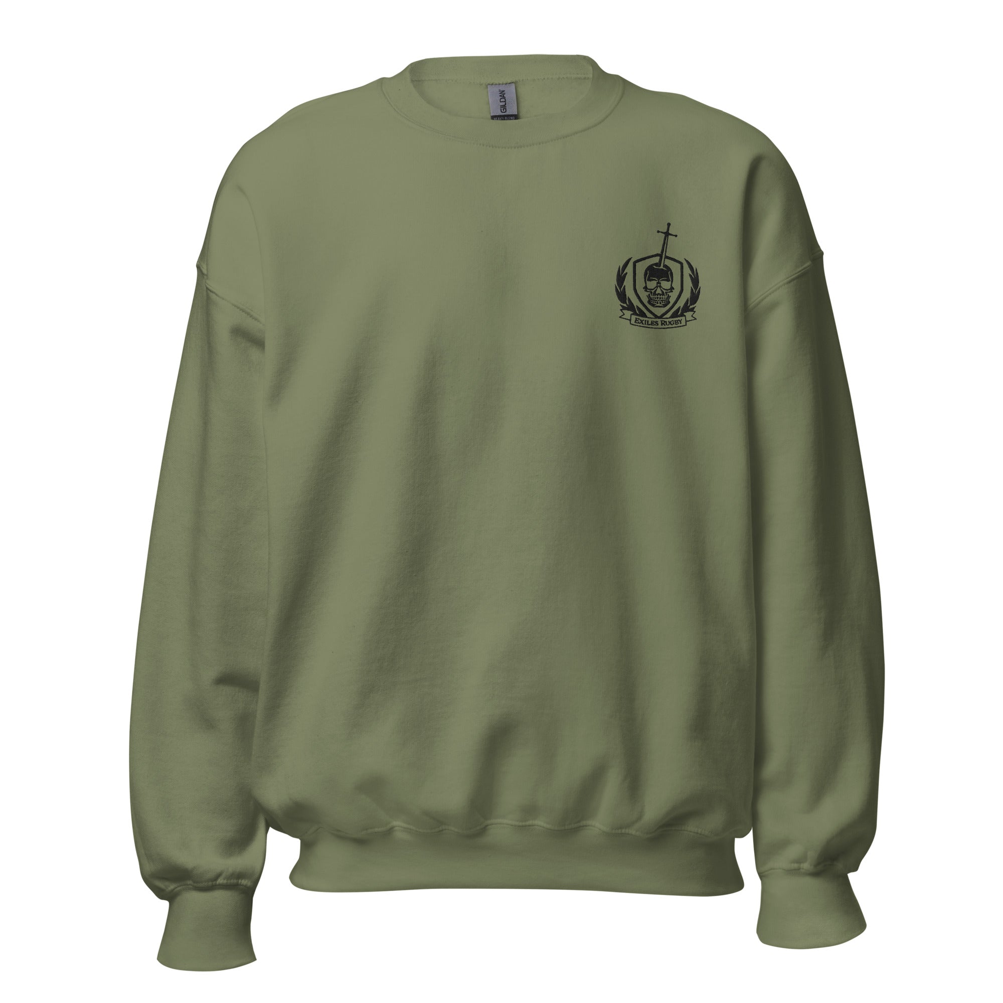 Exiles RFC Unisex Crewneck Sweatshirt - Comfortable Cotton Pullover for Men & Women - Perfect for Casual Wear, Sports & Team Events
