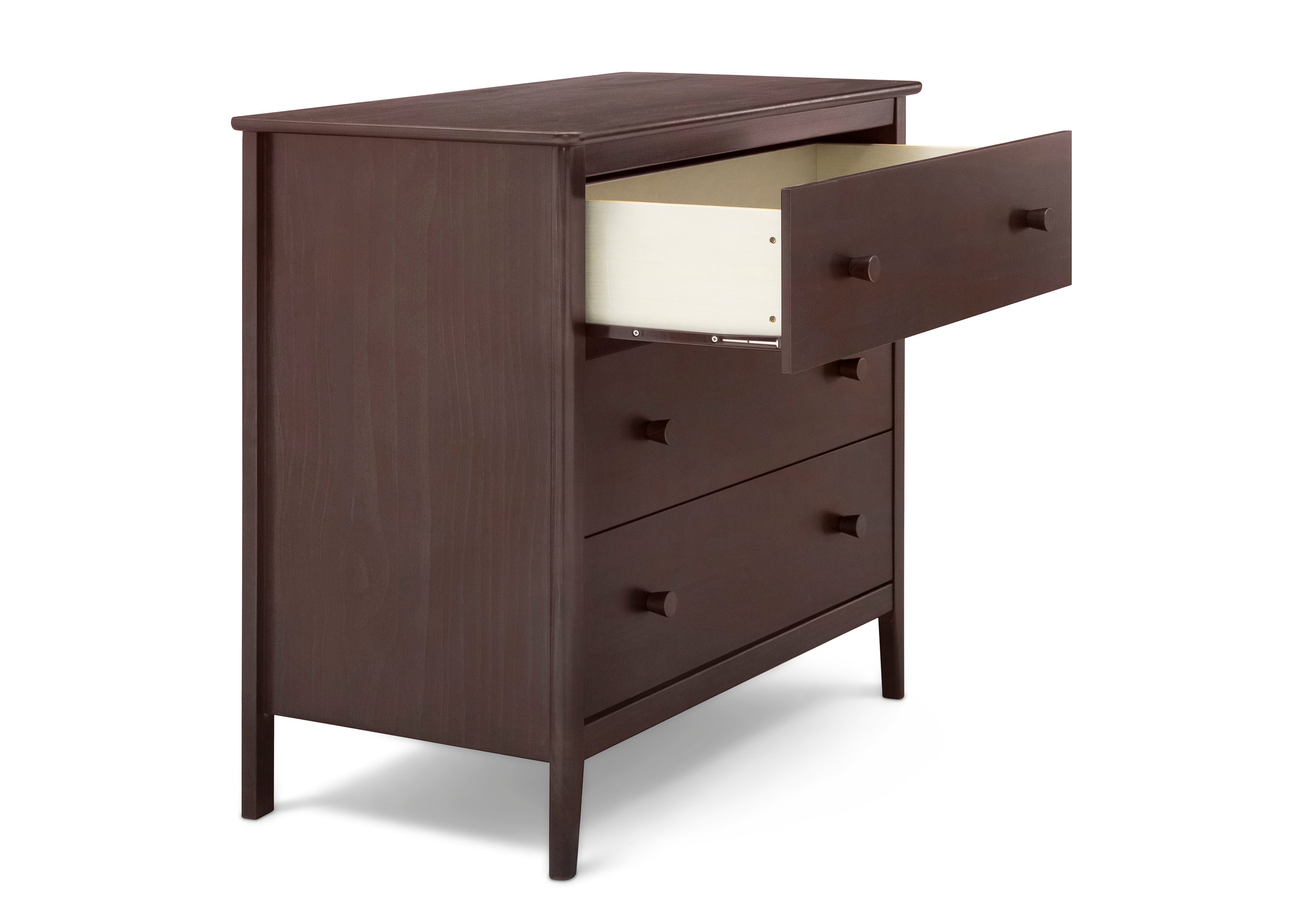 Casey 3 Drawer Dresser - Wooden Bedroom Chest of Drawers for Storage | Perfect for Bedroom, Nursery, or Closet Organization