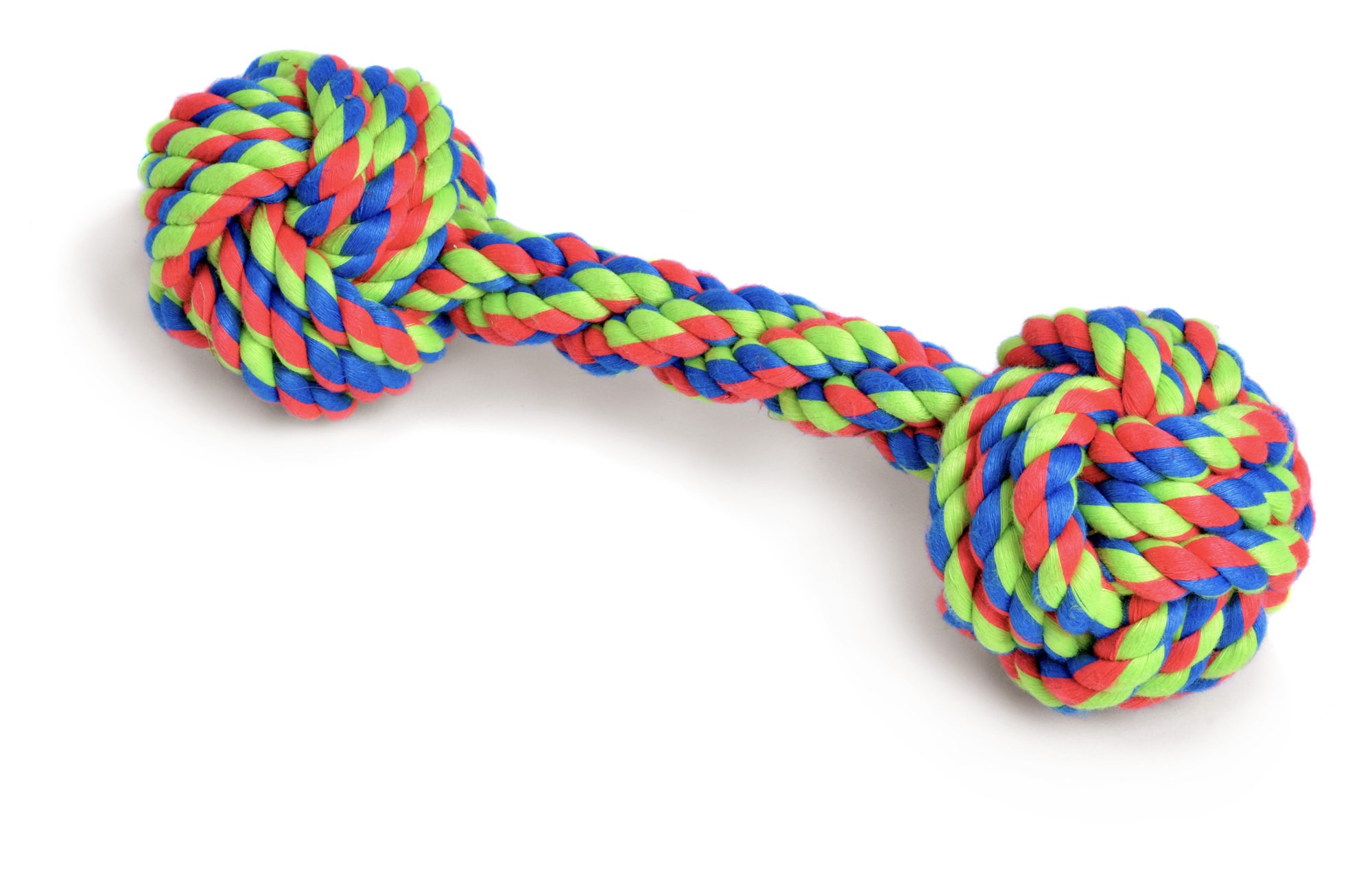 Durable Knotted Rope Bone Dog Toy for Aggressive Chewers - Interactive Play & Dental Health - Perfect for Large, Medium & Small Dogs - Indoor & Outdoor Use