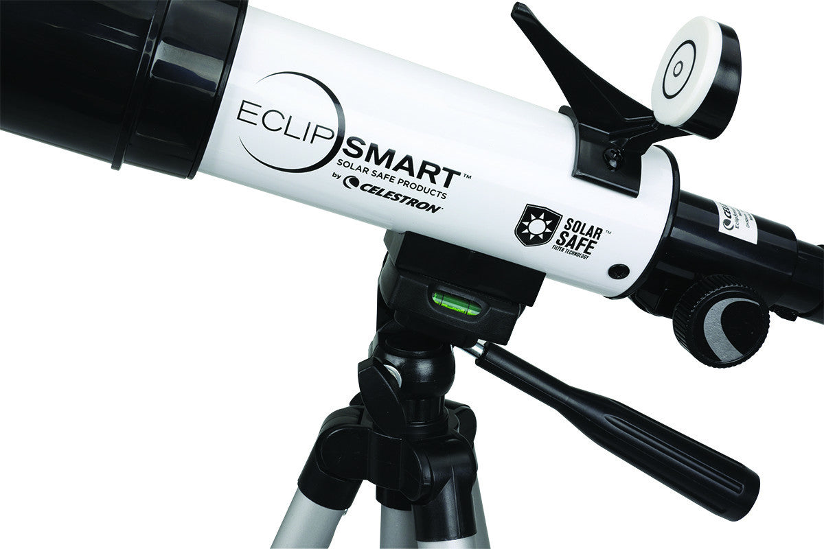 EclipSmart Travel Solar Scope 50 Refractor Telescope - Portable Solar Observation for Kids & Adults - Perfect for Travel, Camping & Astronomy Enthusiasts