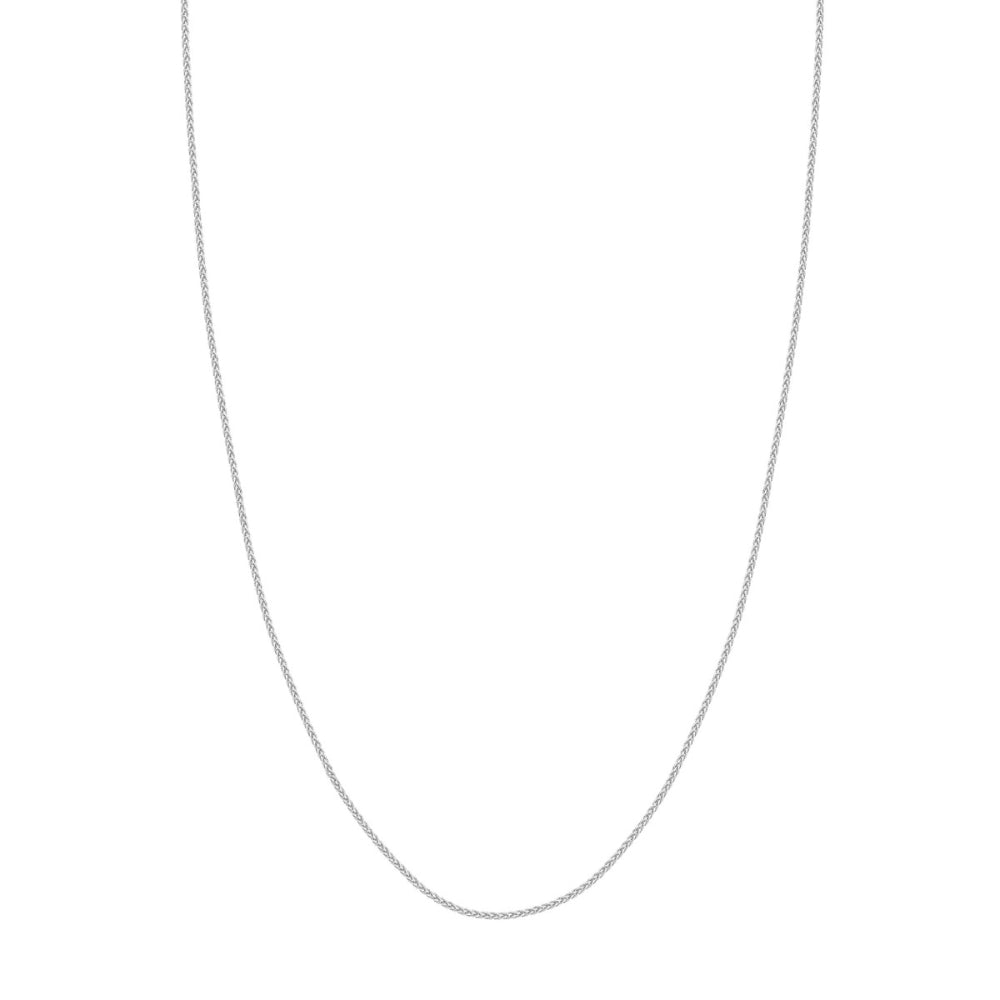 14K Gold 1.25mm Wheat Chain Necklace - Dainty Delicate Jewelry for Women - Perfect for Layering, Everyday Wear & Special Occasions