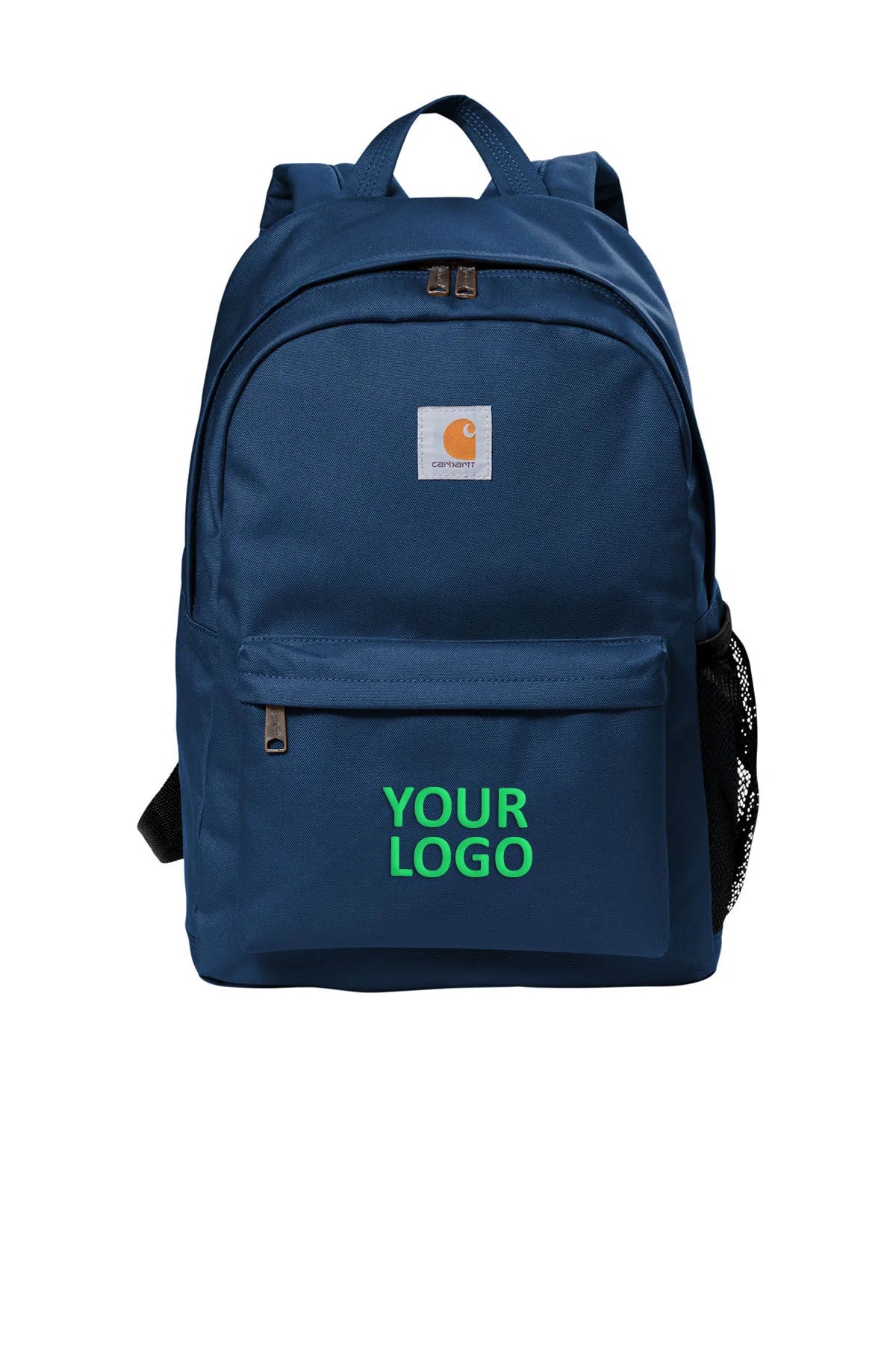 Carhartt Canvas Backpack for Men & Women - Durable Navy Blue School & Travel Backpack - Perfect for Work, College & Outdoor Adventures