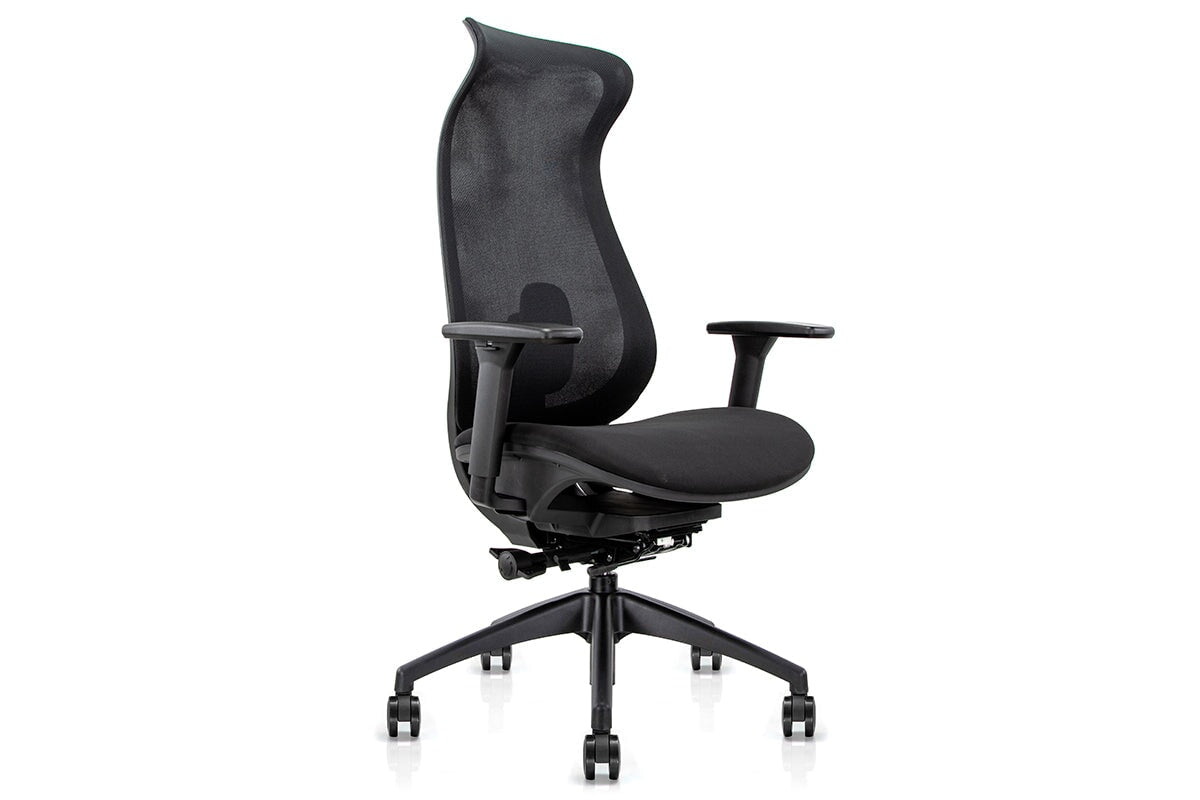 Pelican Ergonomic High Back Mesh Office Chair with Lumbar Support - Adjustable Height & Swivel for Home & Office Workspace Comfort
