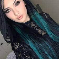 Wizme Clip-In Hair Extensions for Women - Set of 2 Colored Hair Pieces (Pack of 1) - Perfect for Volume, Length & Styling for Parties, Weddings & Daily Wear