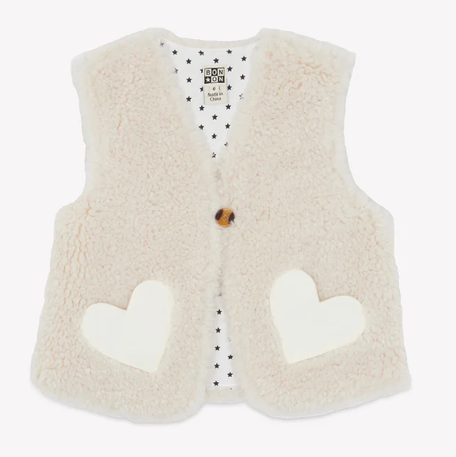 BONTON JUJU Baby Vest for Boys & Girls (6-18 Months) - Soft & Comfortable Cotton Padded Vest for Winter & Fall Outfits