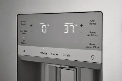 Frigidaire Gallery GRFS2853AF 27.8 Cu. Ft. Standard Depth French Door Refrigerator - Stainless Steel | Energy Efficient, Spacious Design for Modern Kitchens & Family Homes
