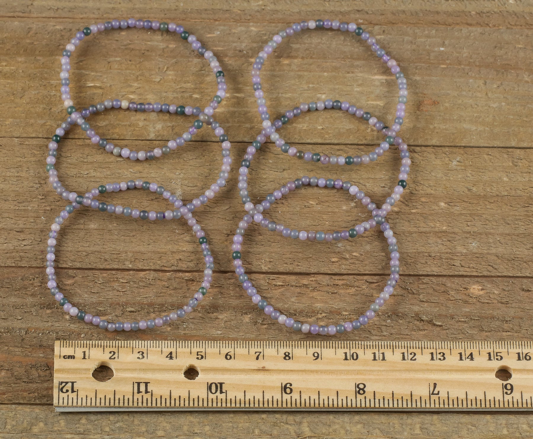 Grape Agate Crystal Bracelet - Round Beads Handmade Healing Jewelry for Women, Natural Stone Beaded Bracelet for Chakra Balancing & Positive Energy | Perfect for Meditation, Yoga & Spiritual Healing (R0636)