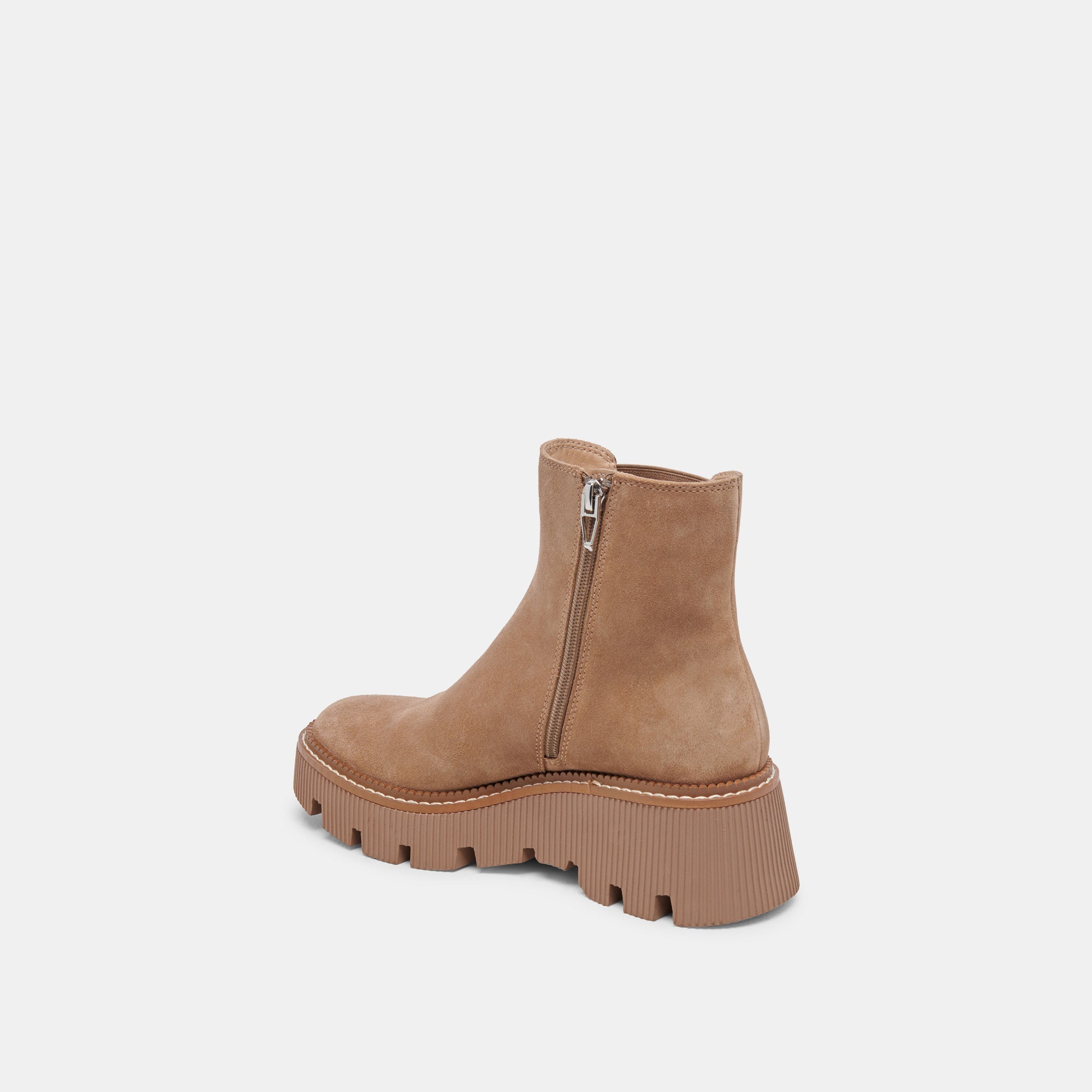 EMMET H2O Waterproof Boots - Mushroom Suede Leather Ankle Boots for Women | Comfortable & Stylish for Outdoor, Hiking, and Daily Wear
