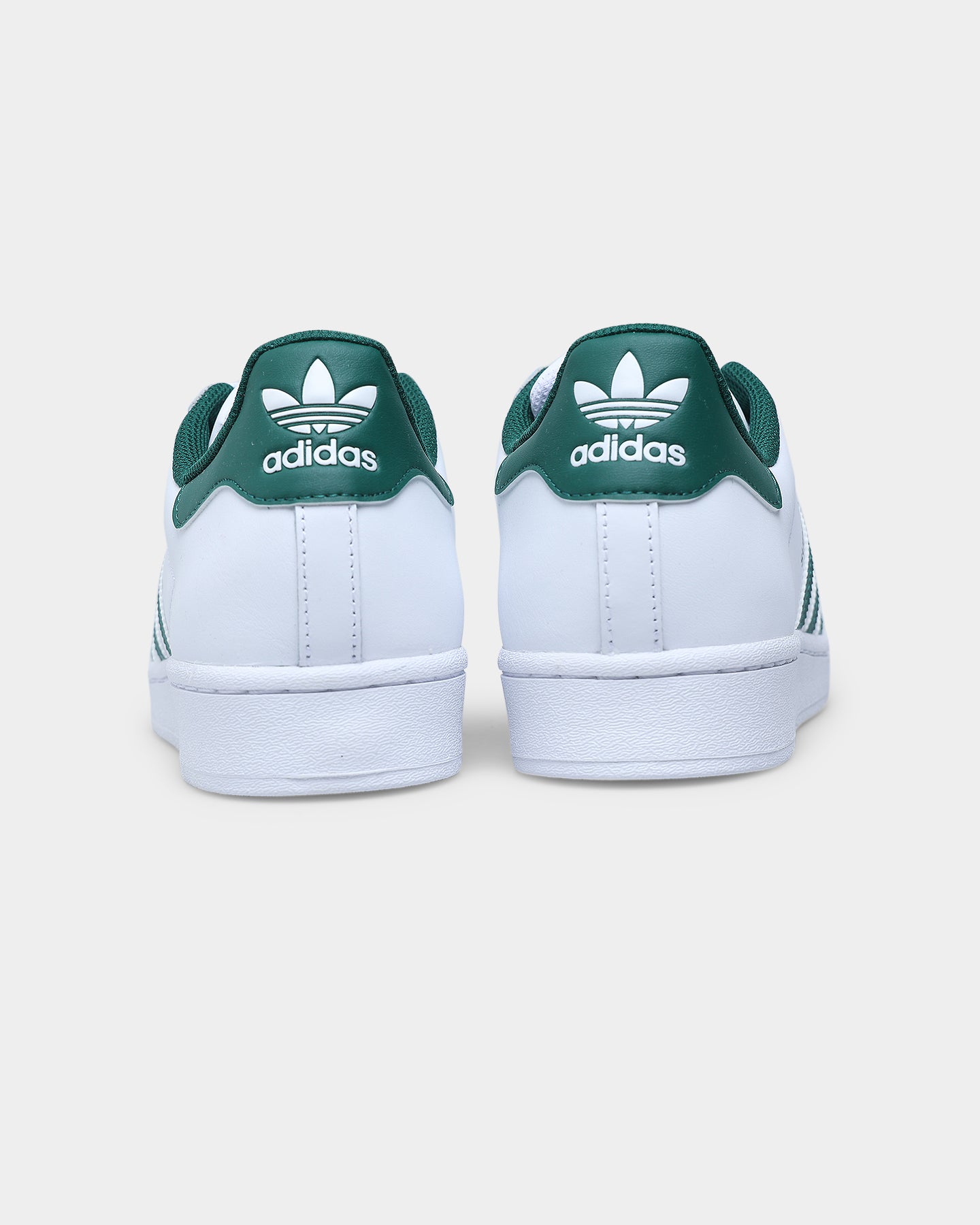 Adidas Superstar Sneakers - Cloud White & Collegiate Green | Classic Comfort for Casual Wear, Street Style & Everyday Fashion