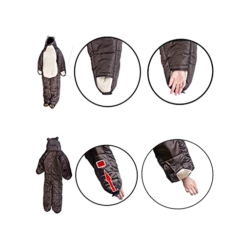 Ultralight Warm Adult Sleeping Bag for Winter Camping - Portable Indoor & Outdoor Use for Hiking, Backpacking, and Travel