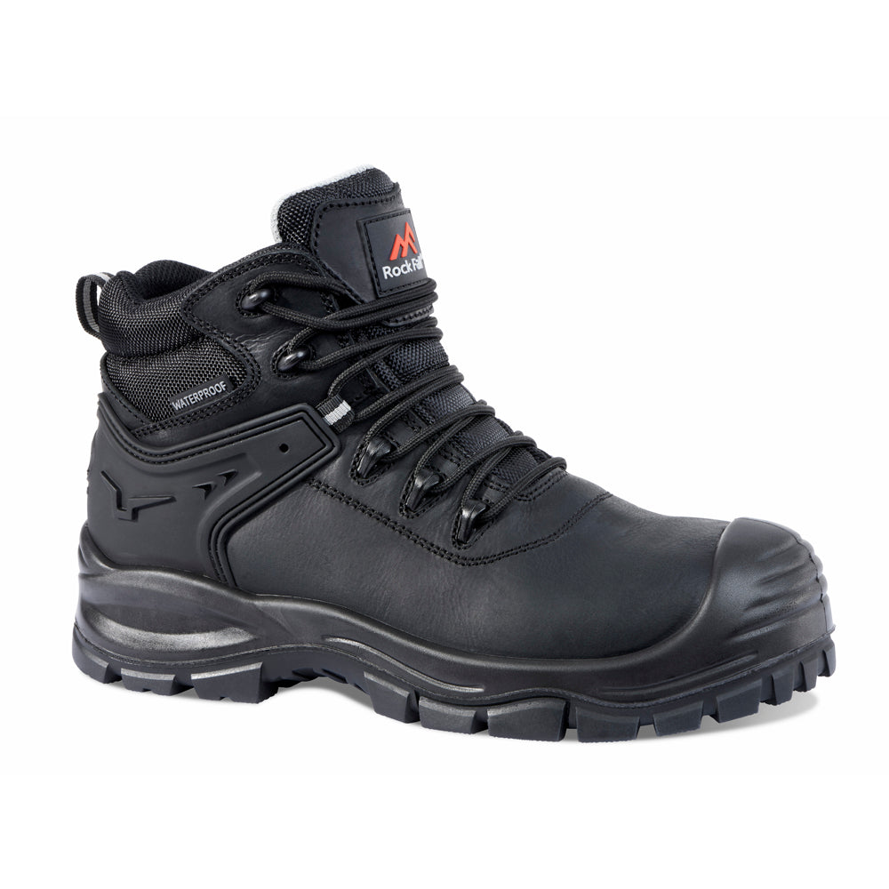 Rock Fall RF910 Surge Electrical Hazard Waterproof Safety Boot - Heavy Duty Work Boots for Construction, Industrial & Outdoor Work - Slip Resistant & Comfortable for All-Day Wear