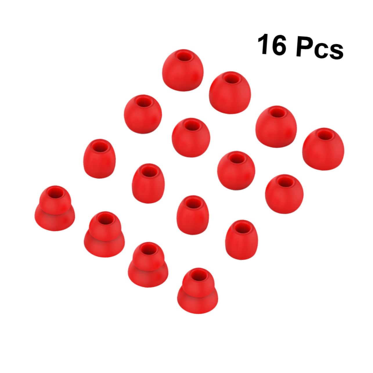 Angoily 16PCs Silicone Earbud Tips for Pro 3 - Comfortable Noise Isolating Earphone Replacement Cushions - Perfect for Workouts, Commuting & Travel