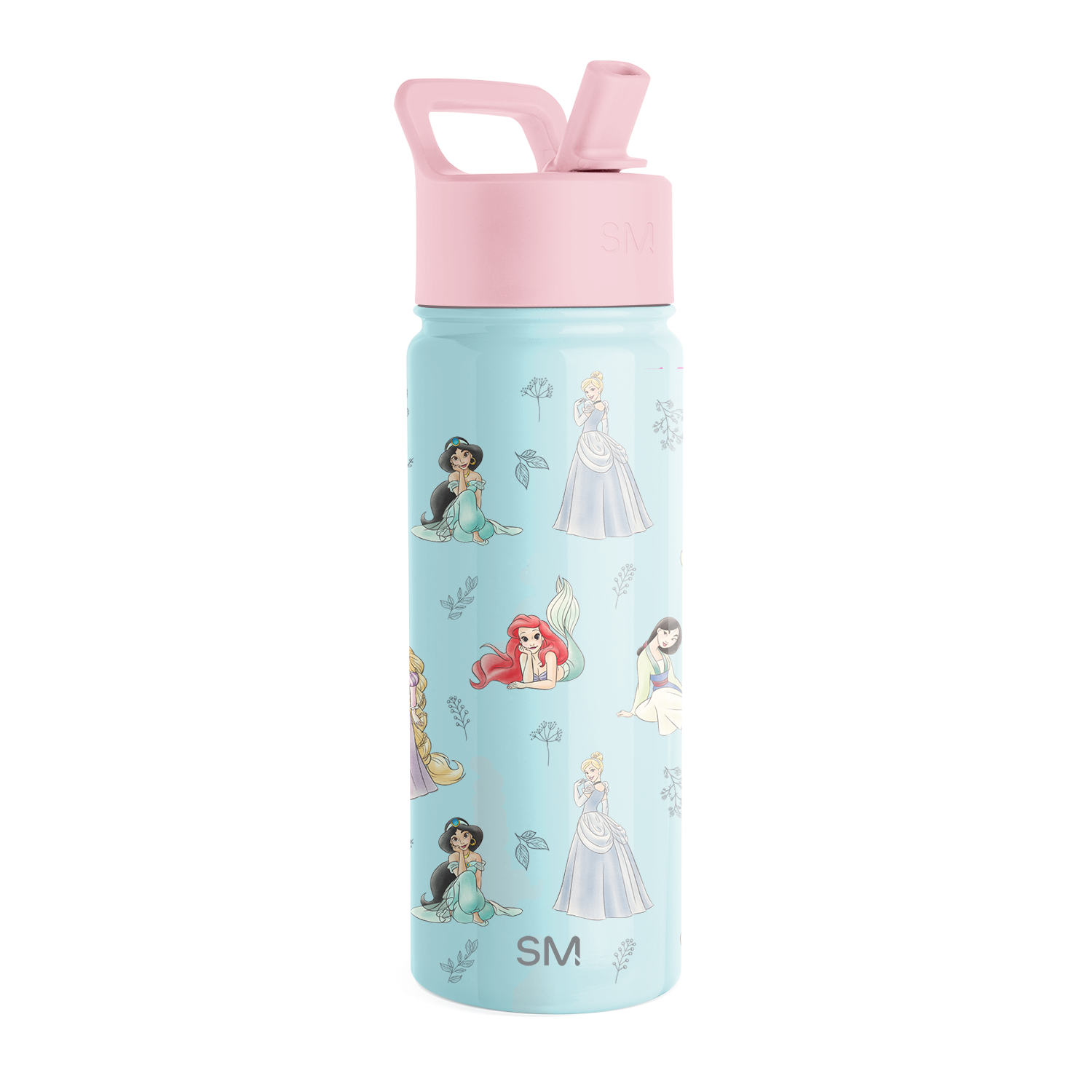 Summit Kids Water Bottle with Straw Lid - Leak Proof, BPA Free, Insulated Stainless Steel Bottle for School, Sports & Outdoor Activities