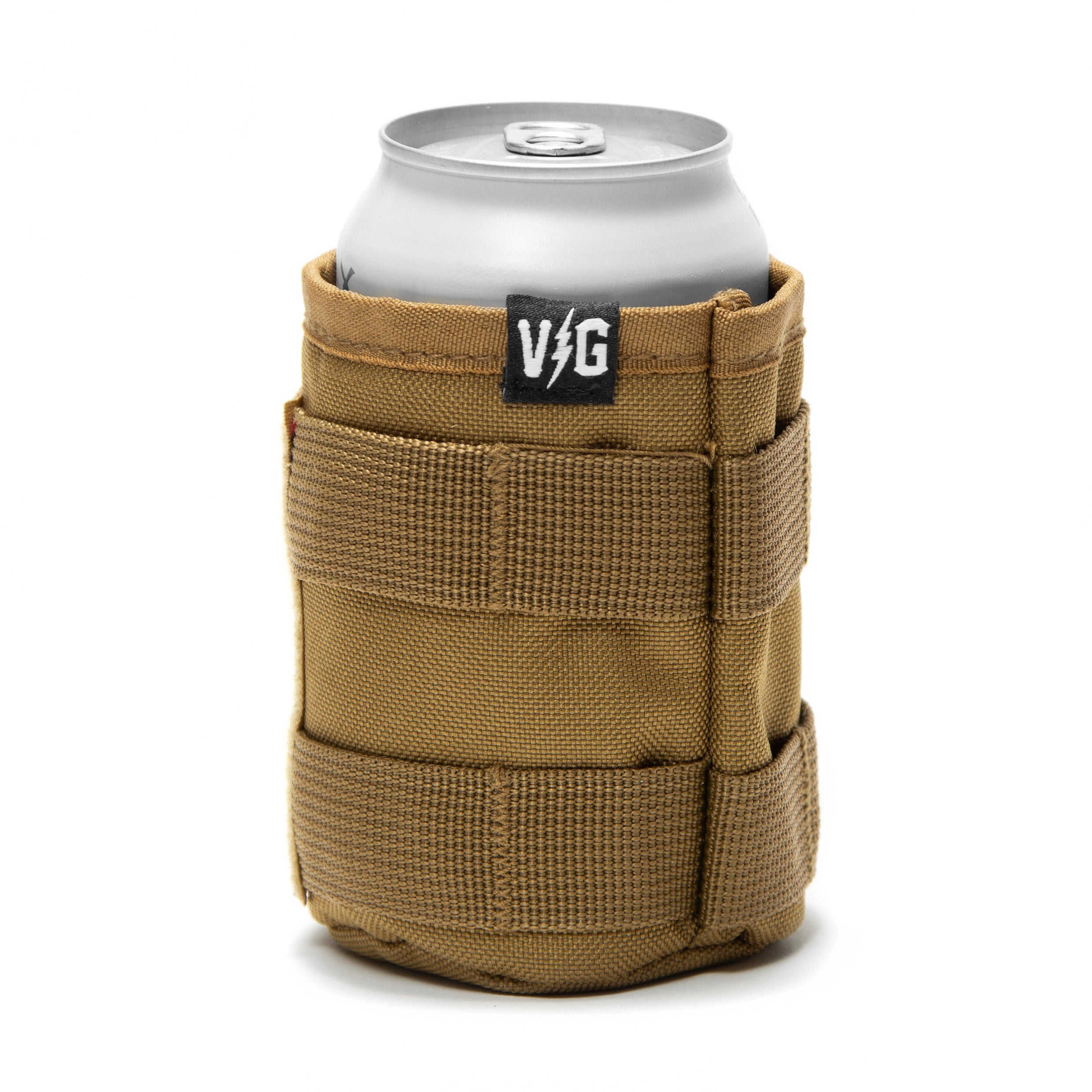 Bolt Classic Tactical Coozie - Insulated Beer Can Cooler for Outdoor Adventures, Camping, Hiking & Tailgating