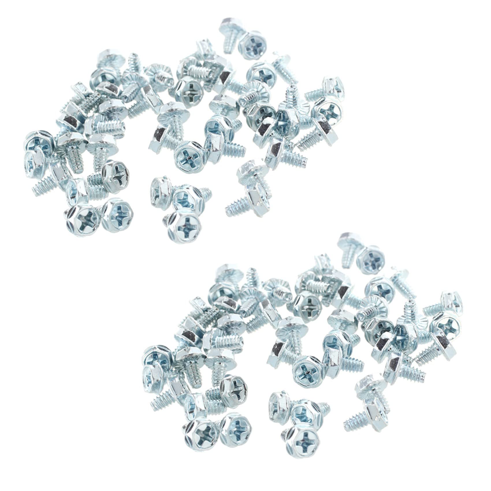 100 PCS Quadrex Short Computer Case Motherboard Screws - M3 x 5mm Phillips Head for PC Build, Laptop Repair & DIY Electronics Projects