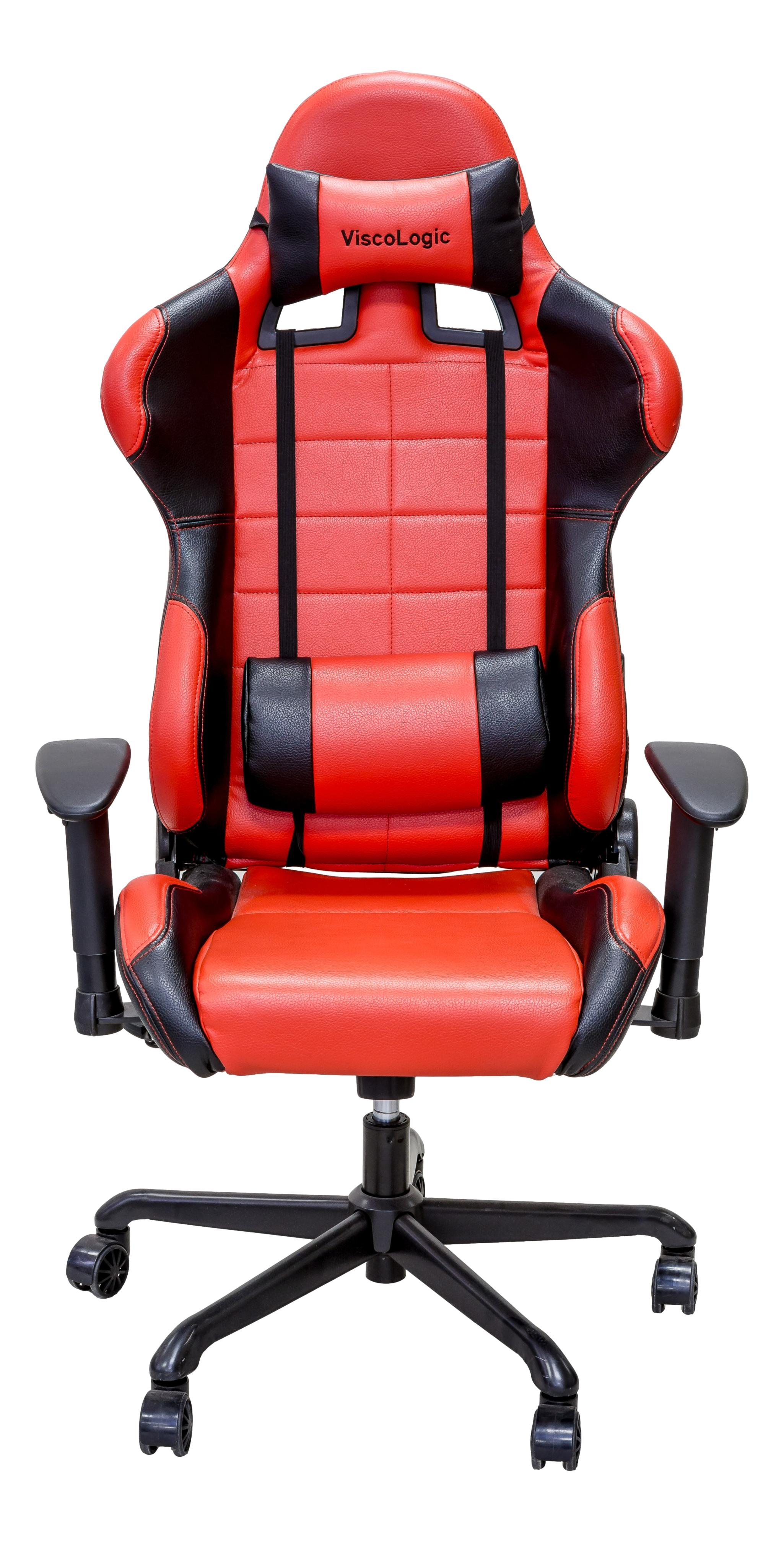 PRO X SERIES 7206 Ergonomic Gaming Chair - Red & Black - High Back Racing Style PC Gaming Chair with Lumbar Support - Perfect for Esports, Streaming & Home Office Setup