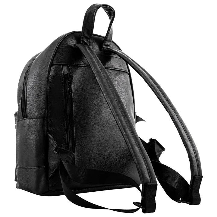 Batman Logo Fashion Backpack for School, Travel & Cosplay - Lightweight Durable Superhero Backpack for Kids & Adults