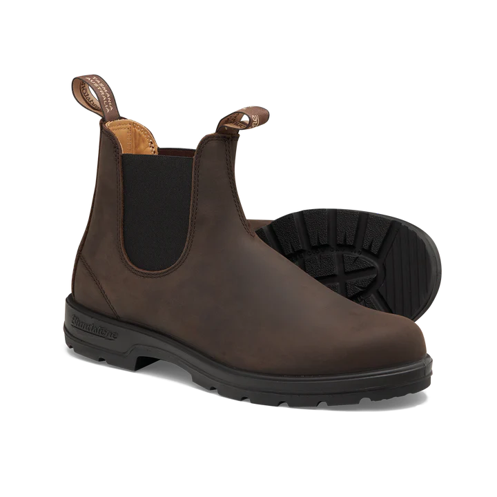 Blundstone 2340 Classic Brown Leather Chelsea Boots - Waterproof & Comfortable for Men & Women - Perfect for Work, Hiking & Everyday Wear