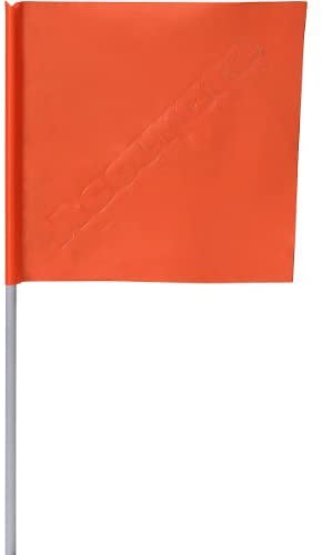 HO Sports Accurate Lines Skier Down Flag with Suction Cup - High Visibility Water Ski Safety Warning Flag for Boats, Lakes & Marine Use