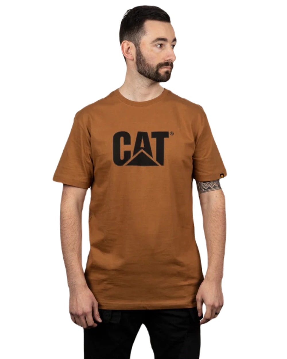 Caterpillar Logo T-Shirt for Men & Women - Official Caterpillar Brand Apparel - Perfect for Work, Outdoor & Casual Wear