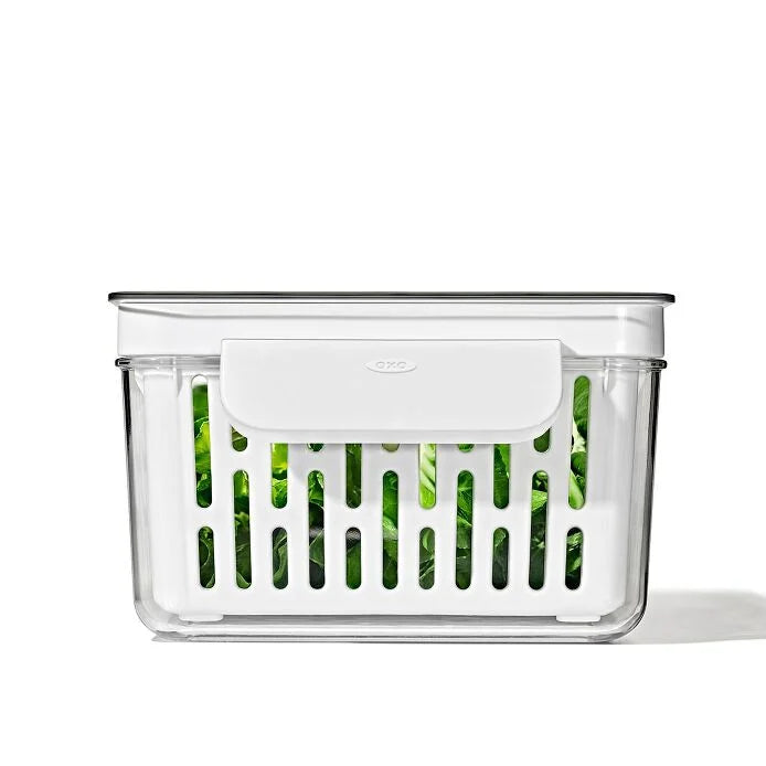 Fresh Produce Saver Long Bin - Extend Shelf Life of Fruits & Vegetables | Perfect for Kitchen, Pantry, and Grocery Storage
