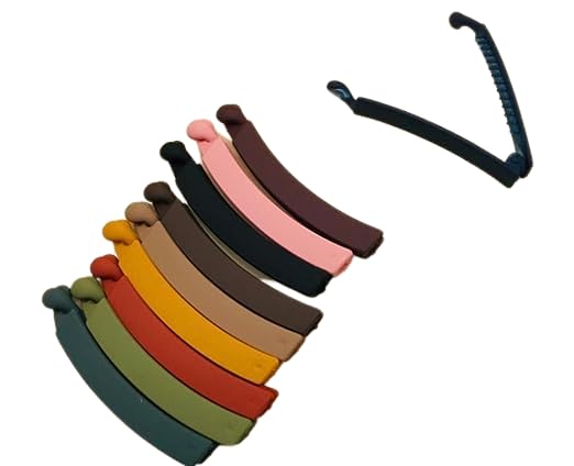 Trendy Banana Hair Clips for Women & Girls - Cute Fruit Hair Accessories for School, Party & Everyday Style