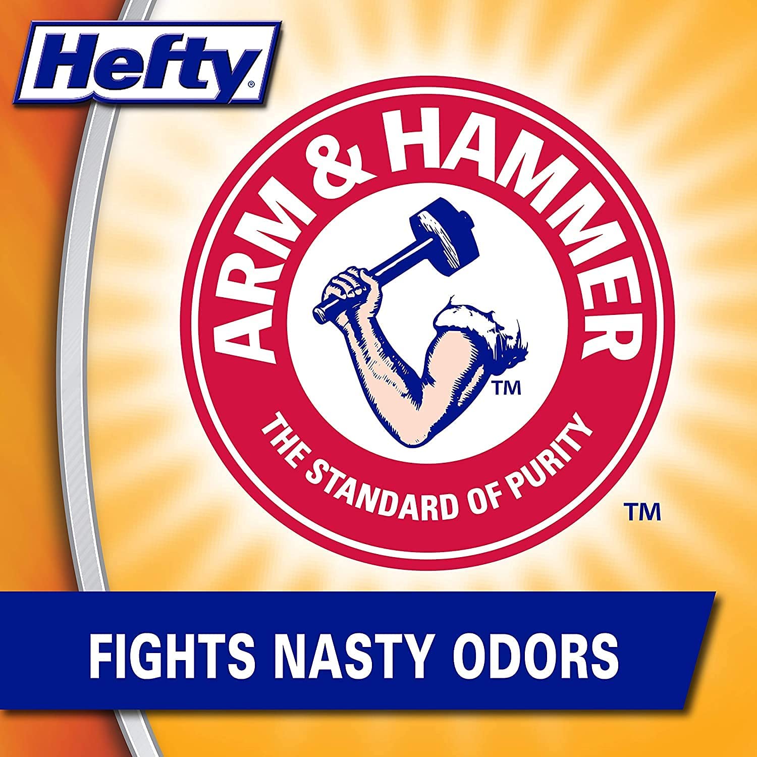 Hefty Ultra Strong 30 Gallon Drawstring Trash Bags - 25 Count (Pack of 6) | Heavy Duty Kitchen & Outdoor Garbage Bags with White Pine Breeze Scent | Perfect for Home, Office, Camping & Yard Waste Disposal