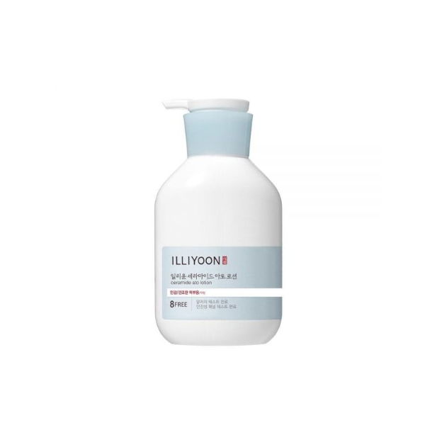 ILLIYOON Ceramide Ato Lotion - Ultra Hydrating Moisturizer for Dry & Sensitive Skin | Korean Skincare for Face & Body | Perfect for Daily Use & Eczema Relief