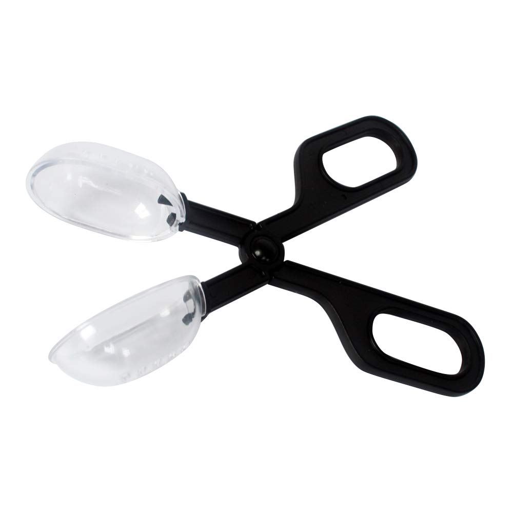 Reptile Litter Cleaning Clamp - Aquarium Feeding Tongs for Pets