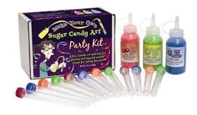 DIY Sugar Candy Making Kit for Kids - Fun & Easy Homemade Candy Party Supplies for Birthdays, Halloween & Family Activities