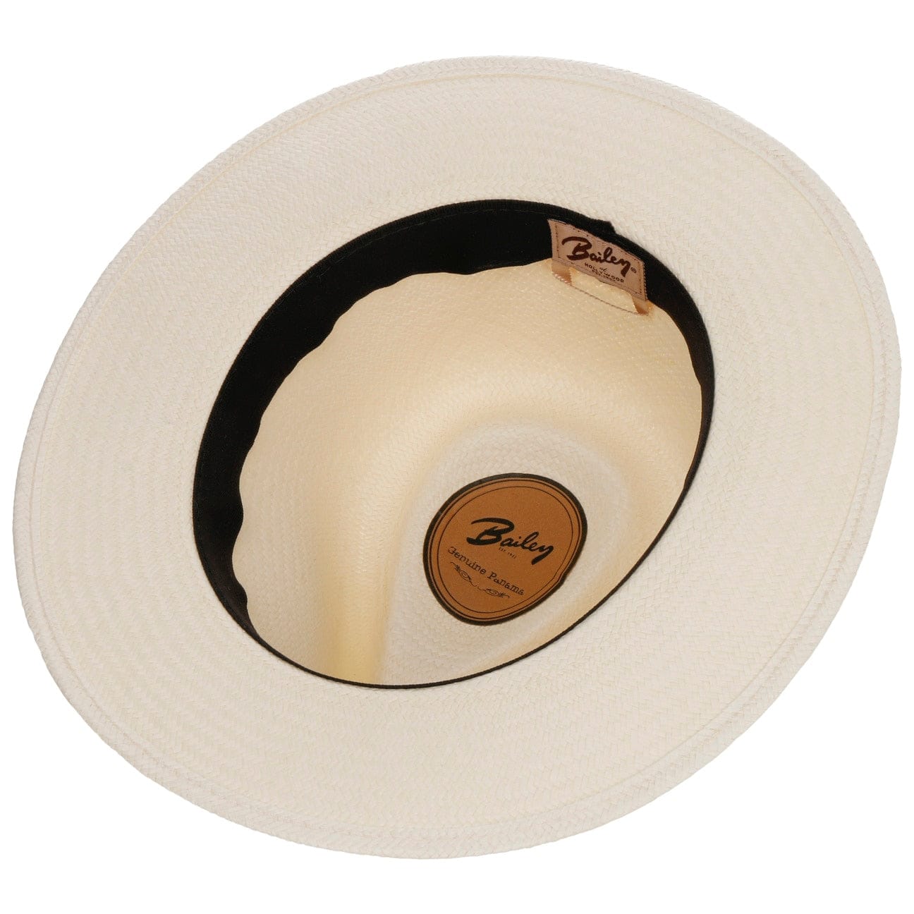 Brooks Panama Hat by Bailey 1922 - Premium Straw Fedora Hat for Men & Women - Perfect for Beach, Summer Outfits & Outdoor Events
