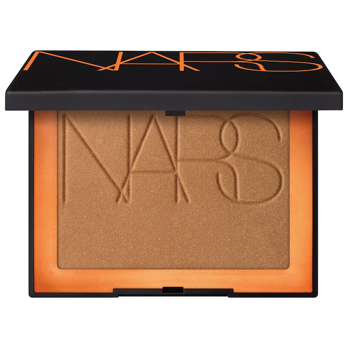 NARS Laguna Talc-Free Bronzer - Natural Sun-Kissed Glow for All Skin Tones | Perfect for Contouring, Highlighting & Everyday Makeup Looks