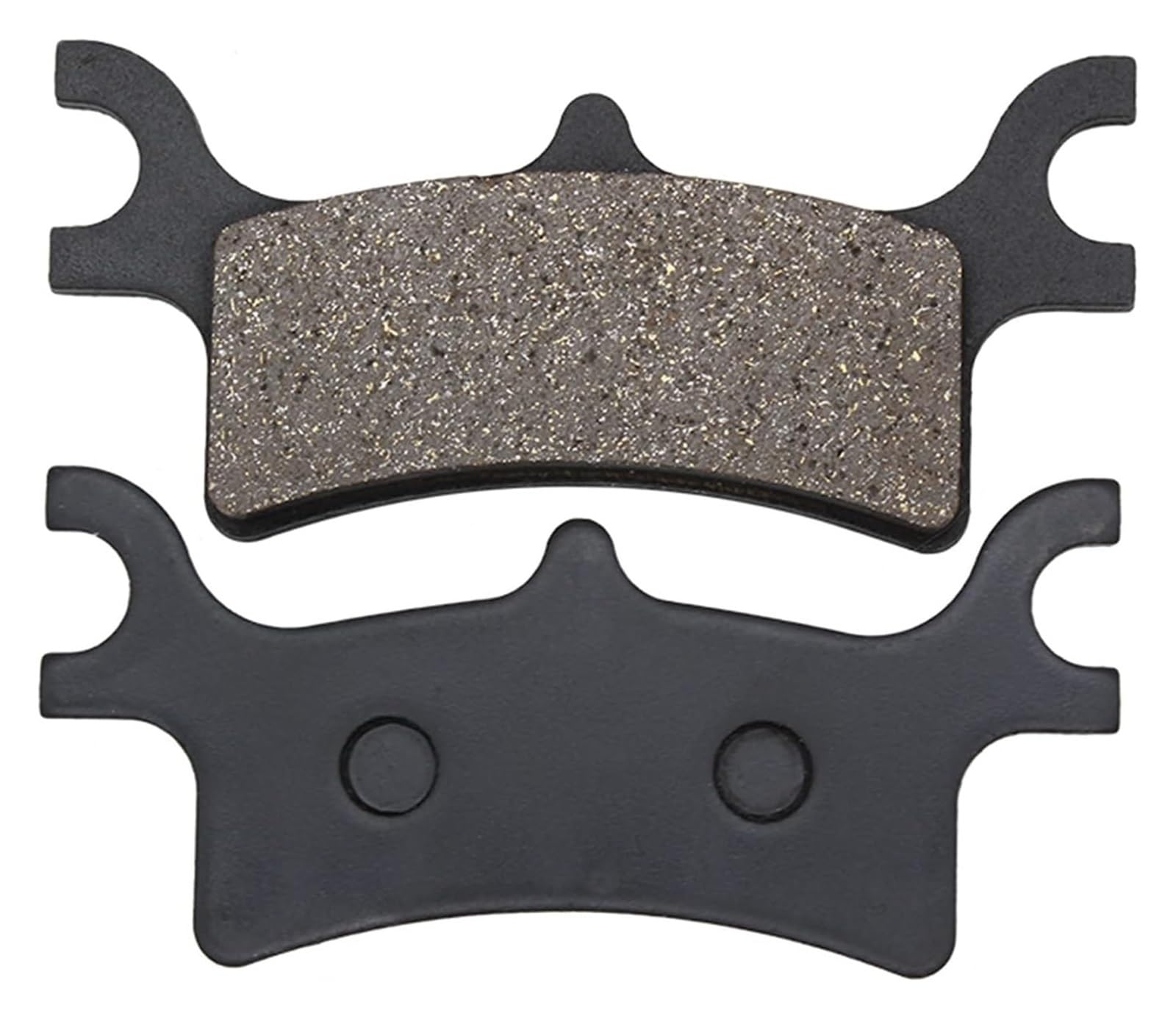 High-Performance Motorcycle Brake Pads for Polaris Sportsman 800 EFI (2005-2006, 2008-2012) - Front & Rear Brake Pads Kit - Durable Friction Material for Off-Road ATV & Trail Riding Adventures