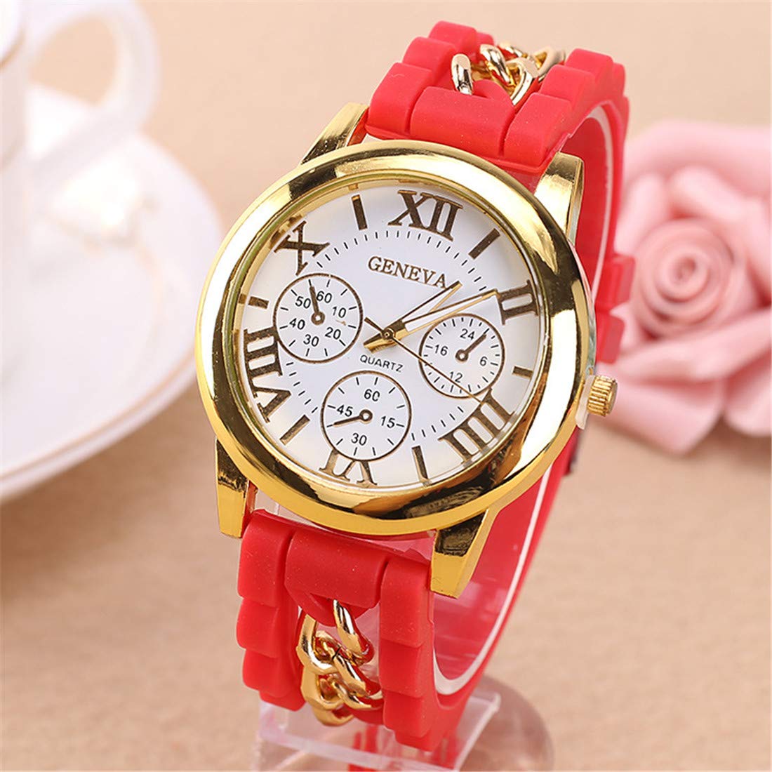 Stylish Unisex Silicone Band Quartz Watch - Jelly Gel Strap Wristwatch for Men & Women | Perfect for Casual Wear, Sports & Everyday Use