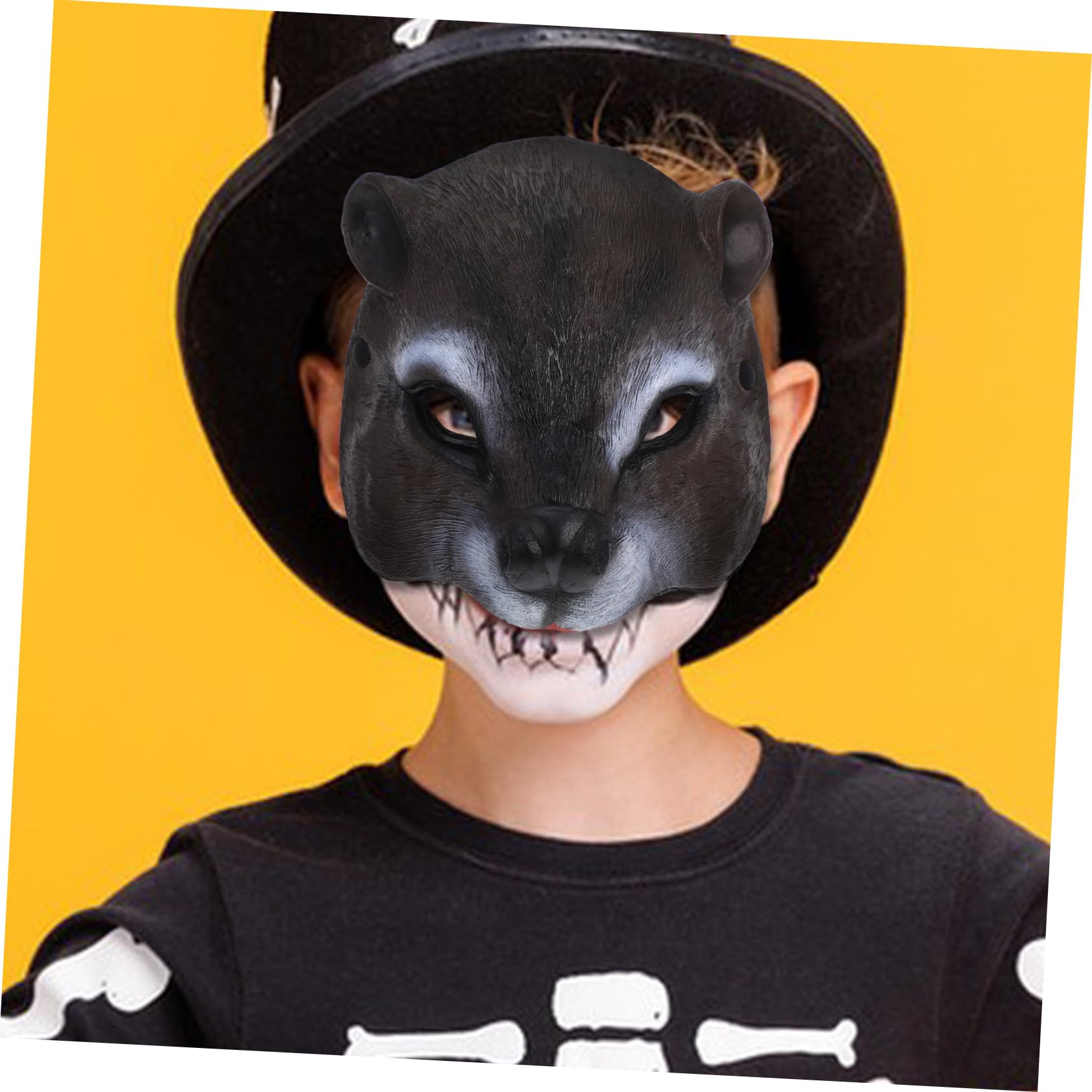 NUOBESTY Squirrel Mask - Realistic Animal Cosplay Mask for Halloween, Masquerade Parties & Costume Events - Premium Dress Up Accessory for Adults & Kids - Perfect for Themed Parties, Carnival, Cosplay & Halloween Celebrations