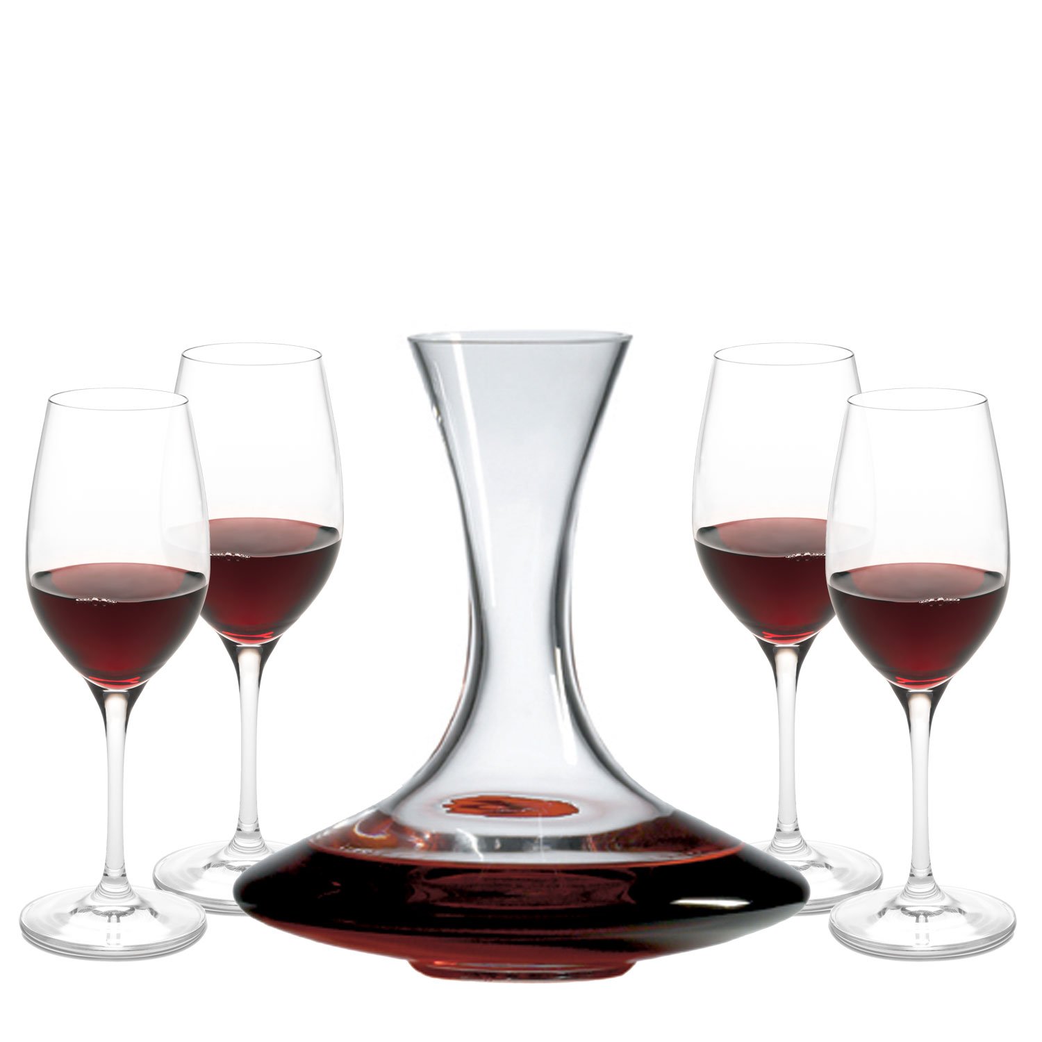 Ravenscroft Crystal Chianti Wine Glasses Gift Set - 6-Piece Elegant Stemware for Red Wine, Perfect for Dinner Parties, Weddings & Holiday Gifting