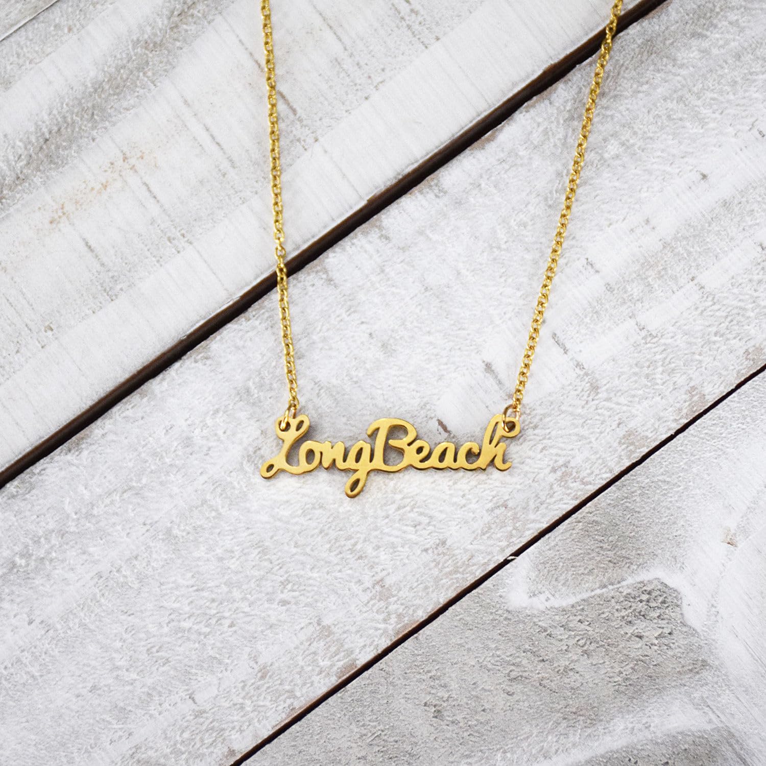 Fan Frenzy NCAA Long Beach Necklace - Stylish College Sports Jewelry for Women & Men - Perfect for Game Day, Graduation & Fan Gifts