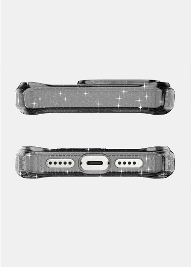 Case iTskin Spectrum MG for iPhone 15 Pro - Premium Shockproof Protective Cover (Black) | Perfect for Outdoor Activities, Travel & Daily Use