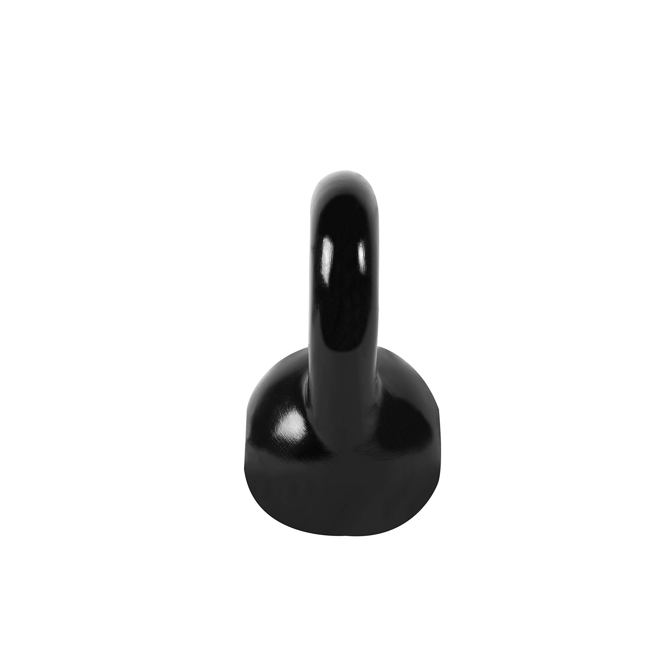 Cap Barbell Enamel Coated Cast Iron Kettlebell - 5-50 lbs Weight Options for Home Gym, CrossFit & Strength Training