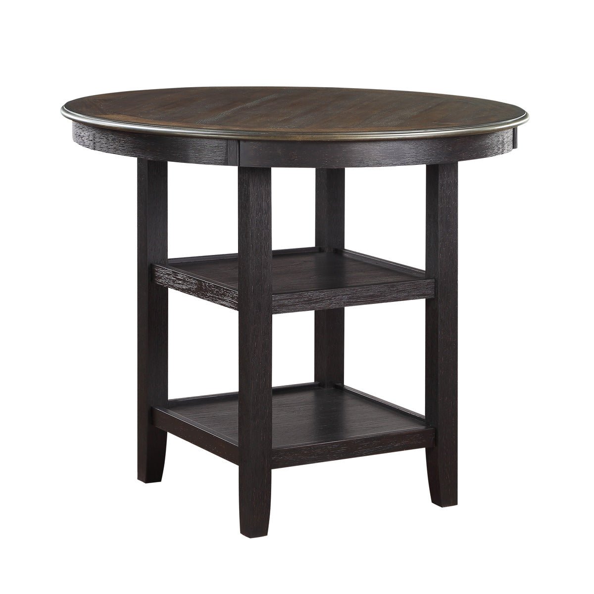 Modern 5-Piece Counter Height Dining Set - Asher Collection - Perfect for Kitchen, Breakfast Nook & Small Space Dining