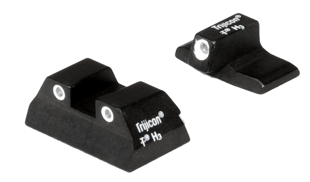 Trijicon Night Sight Sets for H&K Pistols - High Visibility Tritium Sights for Low Light Shooting | Perfect for Home Defense & Tactical Use