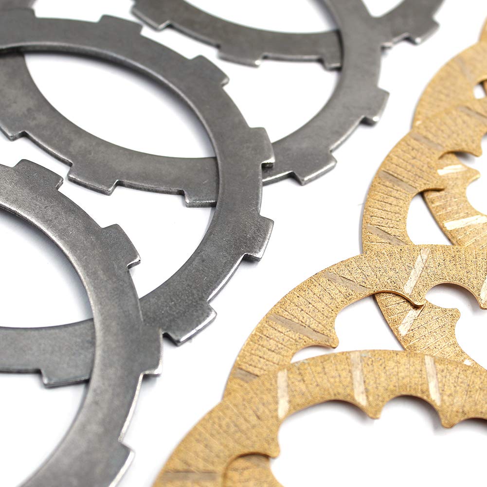 Road Passion Clutch Friction & Steel Plates 9-Piece Kit - Compatible with KTM 50 SX/SX MINI/SXS 2013-2015 - Dirt Bike & Off-Road Motorcycle Performance Upgrade