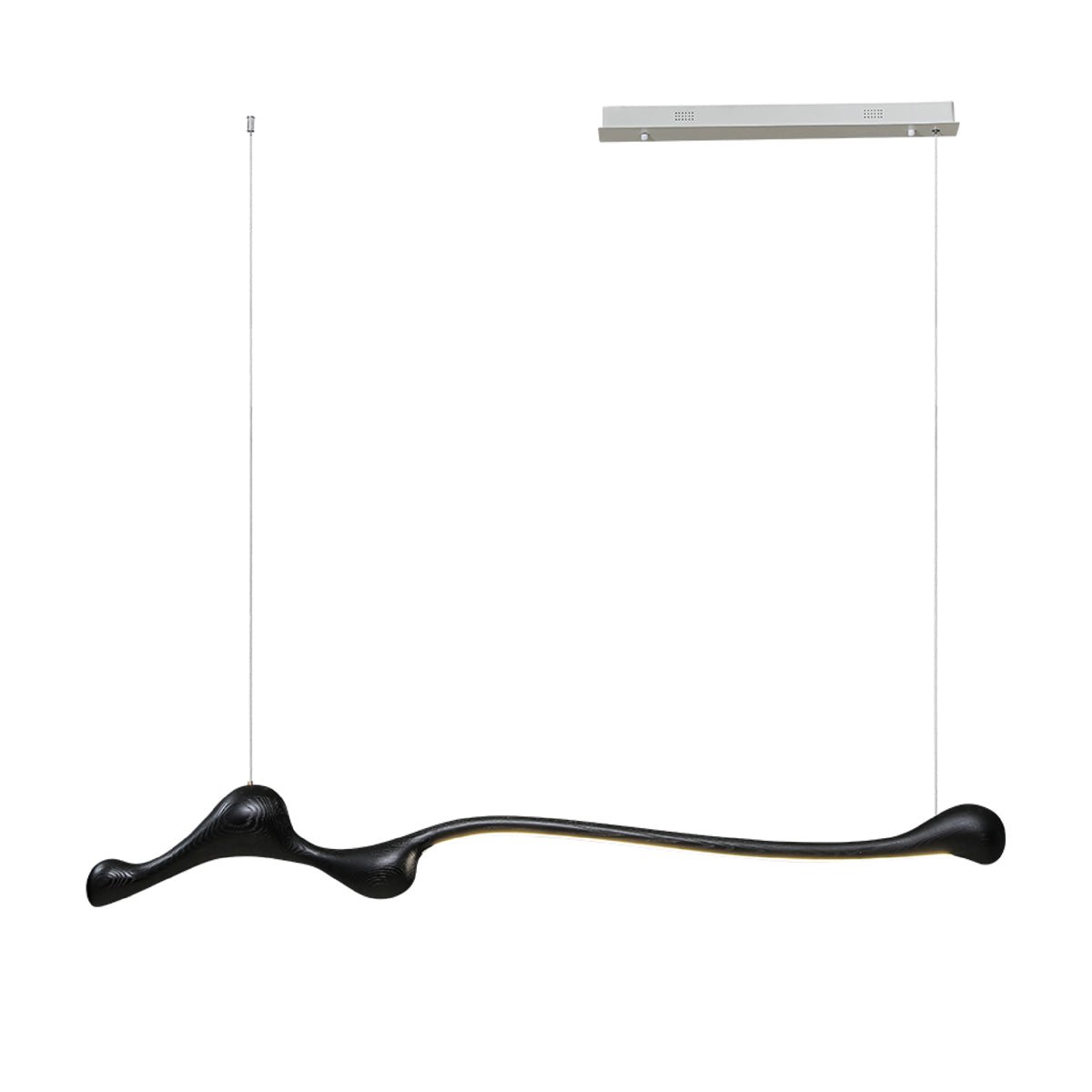 Modern Curva Pendant Lamp - Sleek Hanging Light Fixture for Dining Room, Kitchen Island & Bedroom Decor | Adjustable Height LED Lighting